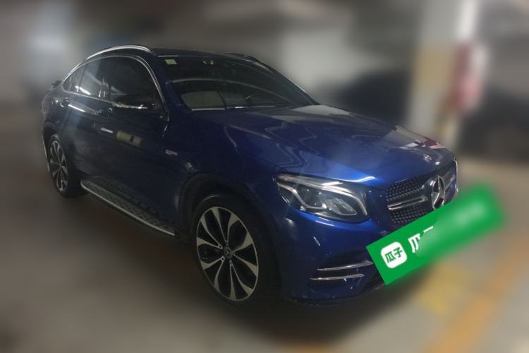 Used Mercedes-Benz GLC Coupe 2017 GLC 260 4MATIC Coupe SUV Front Right 45 Deg
