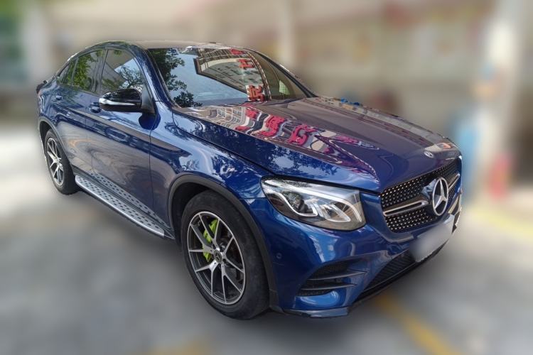 Used Mercedes-Benz GLC Coupe 2017 GLC 200 4MATIC Coupe SUV Front Right 45 Deg