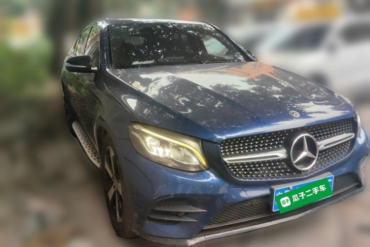Used Mercedes-Benz GLC Coupe 2017 GLC 200 4MATIC Coupe SUV Front Right 45 Deg