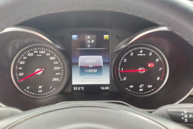 Used Mercedes-Benz GLC Coupe 2017 GLC 200 4MATIC Coupe SUV Instrument Cluster