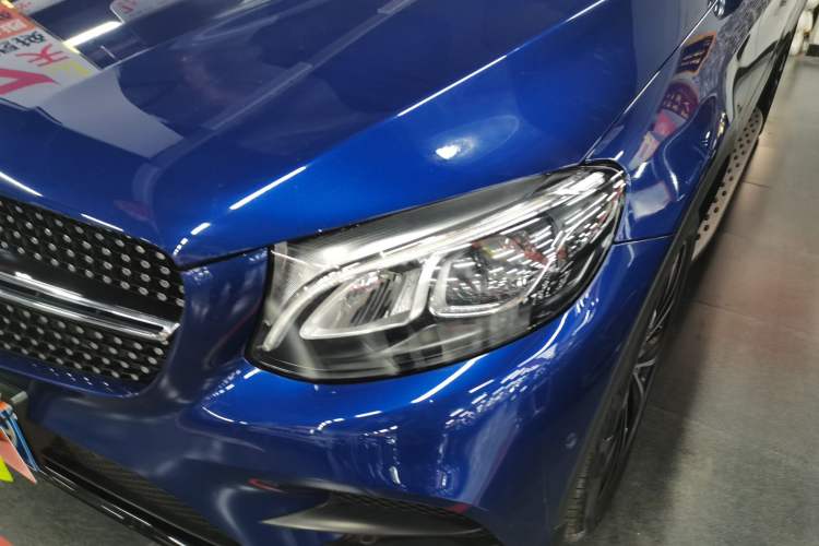 Used Mercedes-Benz GLC Coupe 2017 GLC 260 4MATIC Coupe SUV Left Front Headlight