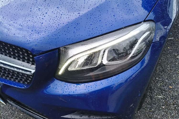 Used Mercedes-Benz GLC Coupe 2017 GLC 260 4MATIC Coupe SUV Left Front Headlight