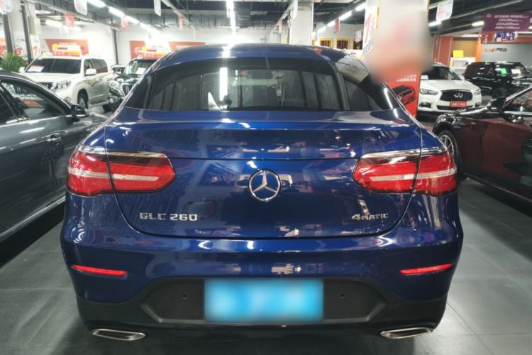Used Mercedes-Benz GLC Coupe 2017 GLC 260 4MATIC Coupe SUV Rear