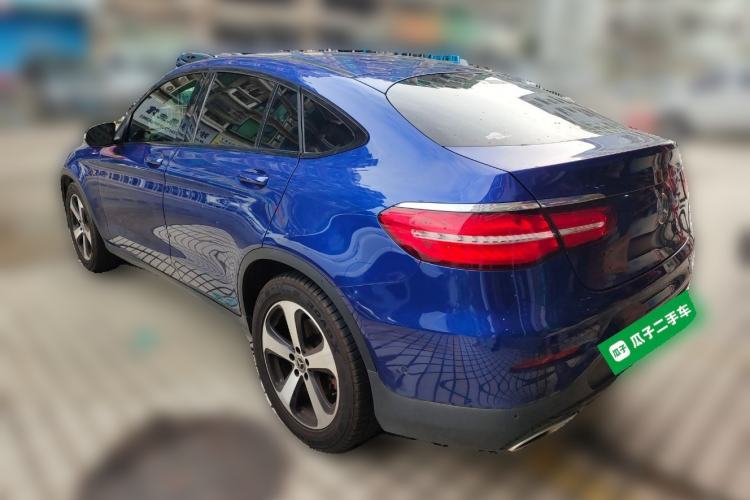 Used Mercedes-Benz GLC Coupe 2017 GLC 200 4MATIC Coupe SUV Rear Left 45 Deg