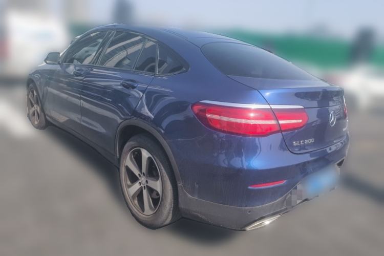Used Mercedes-Benz GLC Coupe 2017 GLC 200 4MATIC Coupe SUV Rear Left 45 Deg