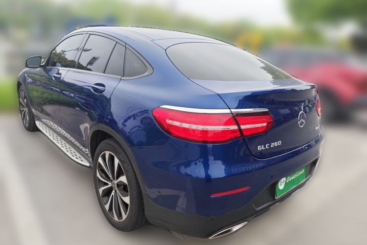 Used Mercedes-Benz GLC Coupe 2017 GLC 260 4MATIC Coupe SUV Rear Left 45 Deg