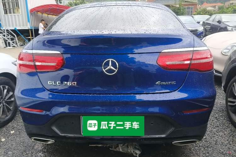 Used Mercedes-Benz GLC Coupe 2017 GLC 260 4MATIC Coupe SUV Rear