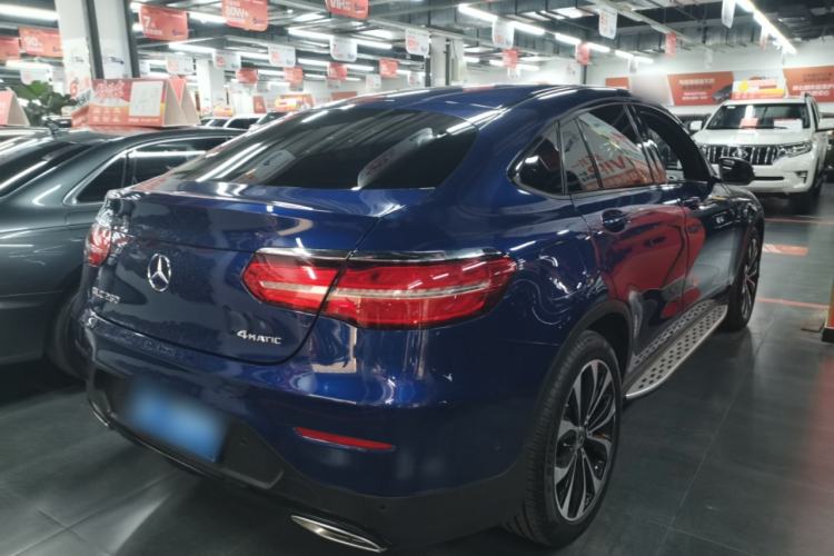 Used Mercedes-Benz GLC Coupe 2017 GLC 260 4MATIC Coupe SUV Rear Right 45 Deg