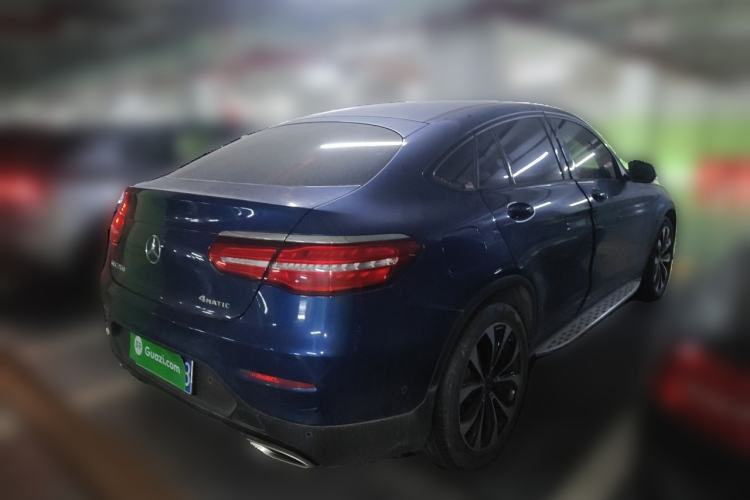 Used Mercedes-Benz GLC Coupe 2017 GLC 260 4MATIC Coupe SUV Rear Right 45 Deg