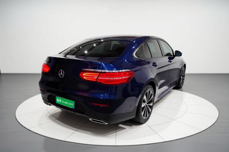 Used Mercedes-Benz GLC Coupe 2017 GLC 260 4MATIC Coupe SUV Rear Right 45 Deg