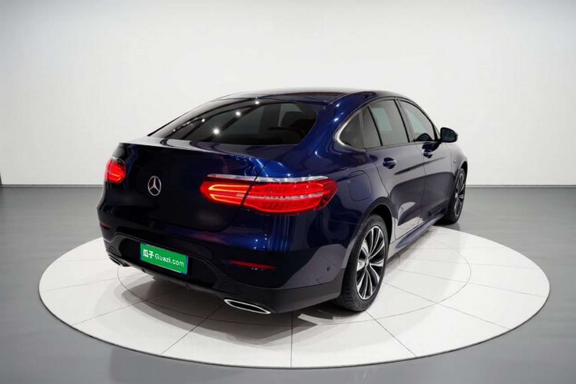 Used Mercedes-Benz GLC Coupe 2017 GLC 260 4MATIC Coupe SUV Rear Right 45 Deg