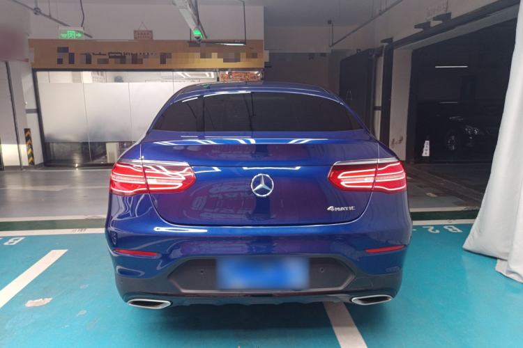 Used Mercedes-Benz GLC Coupe 2017 GLC 200 4MATIC Coupe SUV Rear