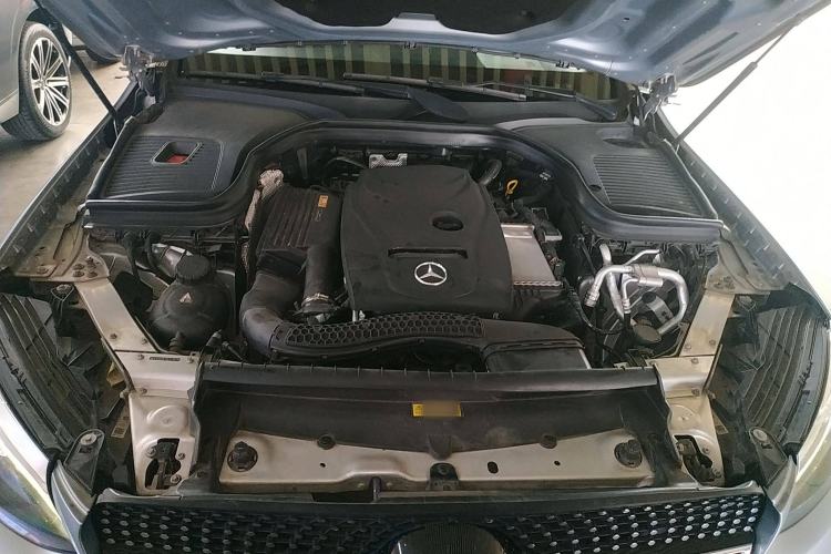 Used Mercedes-Benz GLC Coupe 2017 GLC 200 4MATIC Coupe SUV Engine Bay