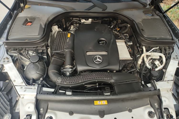 Used Mercedes-Benz GLC Coupe 2017 GLC 300 4MATIC Coupe SUV Engine Bay