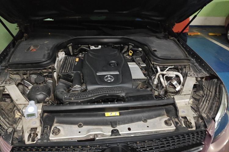 Used Mercedes-Benz GLC Coupe 2017 GLC 200 4MATIC Coupe SUV Engine Bay