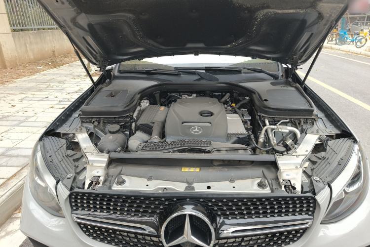 Used Mercedes-Benz GLC Coupe 2017 GLC 200 4MATIC Coupe SUV Engine Bay