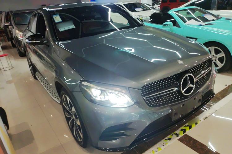 Used Mercedes-Benz GLC Coupe 2017 GLC 260 4MATIC Coupe SUV Exterior 2
