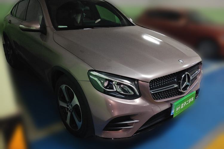 Used Mercedes-Benz GLC Coupe 2017 GLC 200 4MATIC Coupe SUV Front Right 45 Deg