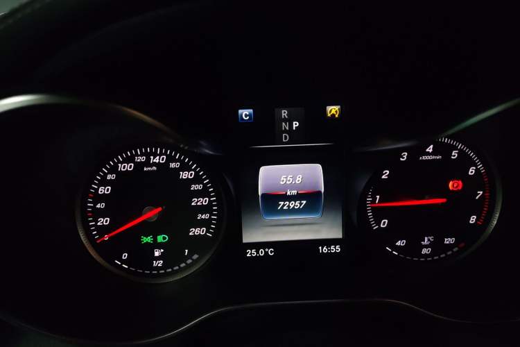 Used Mercedes-Benz GLC Coupe 2017 GLC 260 4MATIC Coupe SUV Instrument Cluster