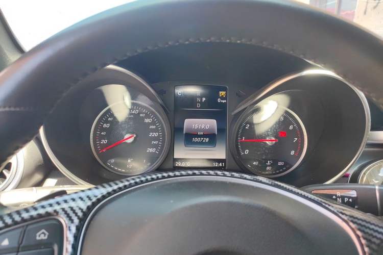 Used Mercedes-Benz GLC Coupe 2017 GLC 260 4MATIC Coupe SUV Instrument Cluster