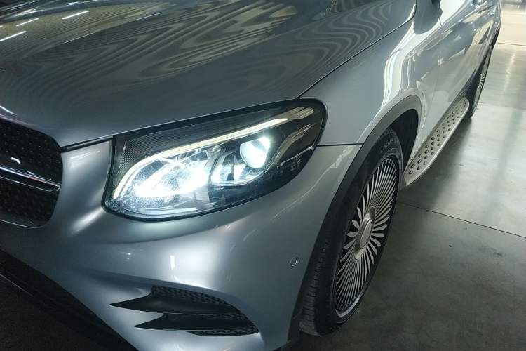 Used Mercedes-Benz GLC Coupe 2017 GLC 200 4MATIC Coupe SUV Left Front Headlight