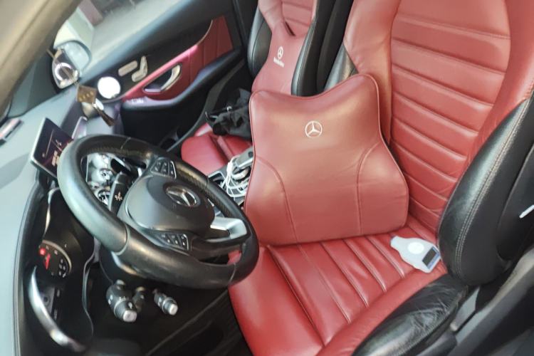Used Mercedes-Benz GLC Coupe 2017 GLC 300 4MATIC Coupe SUV Left Front Seat