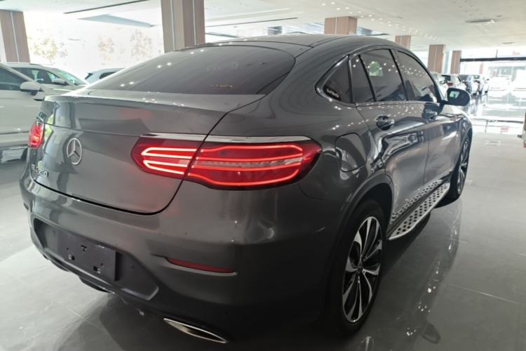Used Mercedes-Benz GLC Coupe 2017 GLC 260 4MATIC Coupe SUV Rear Right 45 Deg