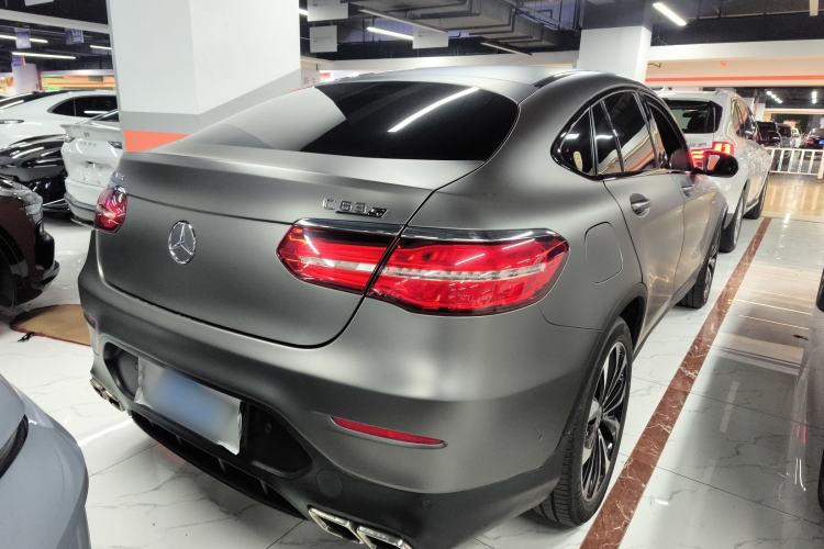 Used Mercedes-Benz GLC Coupe 2017 GLC 260 4MATIC Coupe SUV Rear Right 45 Deg