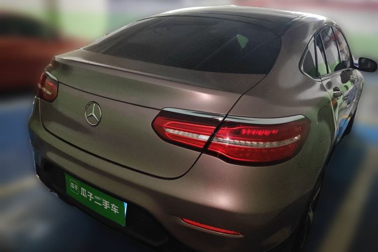 Used Mercedes-Benz GLC Coupe 2017 GLC 200 4MATIC Coupe SUV Rear Right 45 Deg