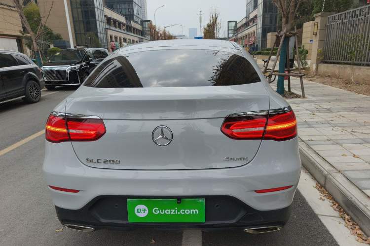 Used Mercedes-Benz GLC Coupe 2017 GLC 200 4MATIC Coupe SUV Rear
