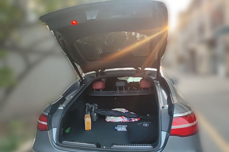 Used Mercedes-Benz GLC Coupe 2017 GLC 300 4MATIC Coupe SUV Trunk