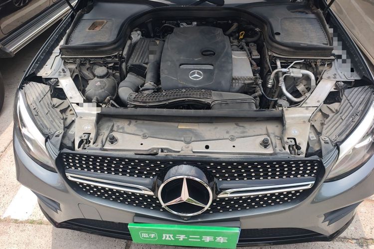 Used Mercedes-Benz GLC Coupe 2017 GLC 260 4MATIC Coupe SUV Engine Bay