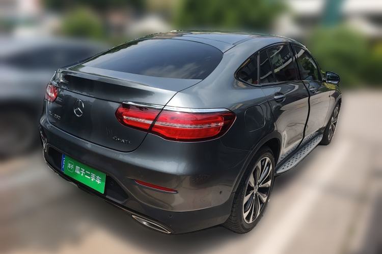 Used Mercedes-Benz GLC Coupe 2017 GLC 260 4MATIC Coupe SUV Rear Right 45 Deg