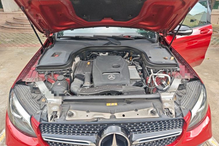 Used Mercedes-Benz GLC Coupe 2017 GLC 260 4MATIC Coupe SUV Engine Bay