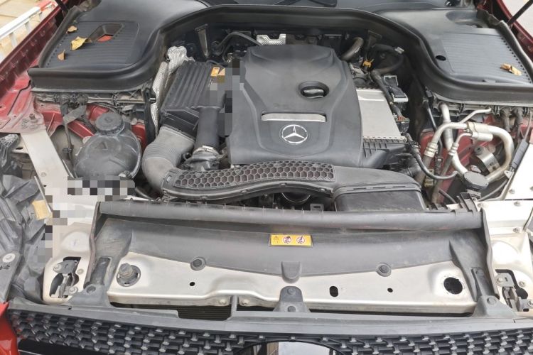 Used Mercedes-Benz GLC Coupe 2017 GLC 260 4MATIC Coupe SUV Engine Bay