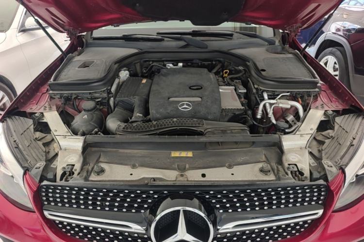 Used Mercedes-Benz GLC Coupe 2017 GLC 260 4MATIC Coupe SUV Engine Bay