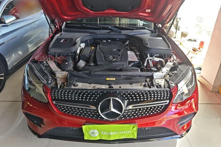 Used Mercedes-Benz GLC Coupe 2017 GLC 200 4MATIC Coupe SUV Engine Bay