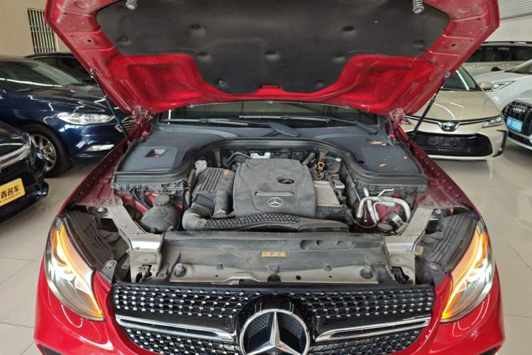 Used Mercedes-Benz GLC Coupe 2017 GLC 200 4MATIC Coupe SUV Engine Bay
