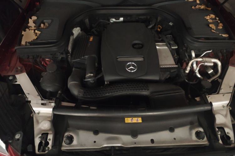 Used Mercedes-Benz GLC Coupe 2017 GLC 260 4MATIC Coupe SUV Engine Bay