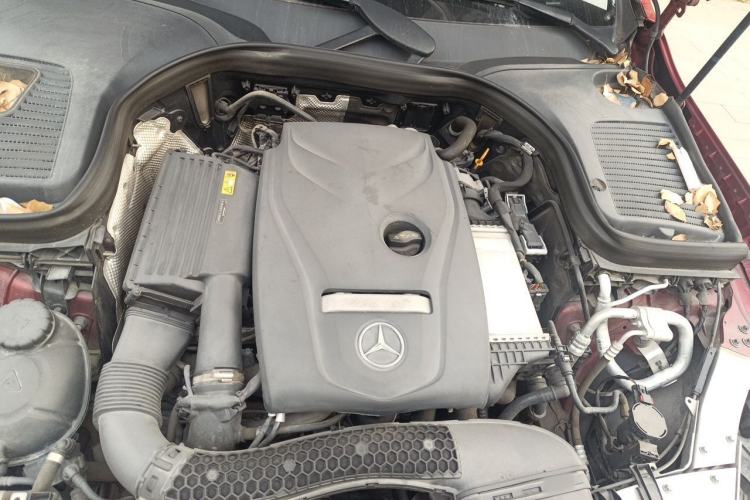 Used Mercedes-Benz GLC Coupe 2017 GLC 260 4MATIC Coupe SUV Engine Bay