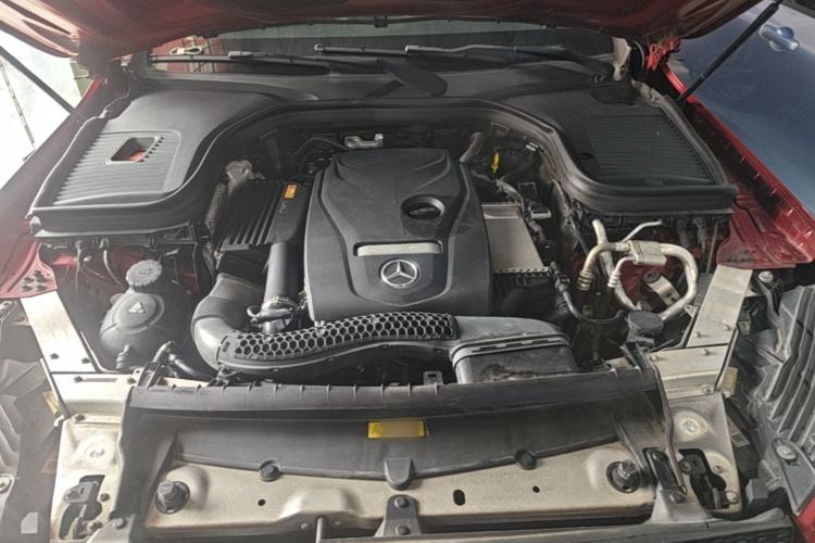 Used Mercedes-Benz GLC Coupe 2017 GLC 260 4MATIC Coupe SUV Engine Bay