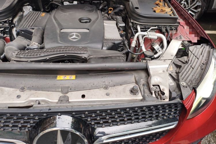 Used Mercedes-Benz GLC Coupe 2017 GLC 300 4MATIC Coupe SUV Engine Bay Left
