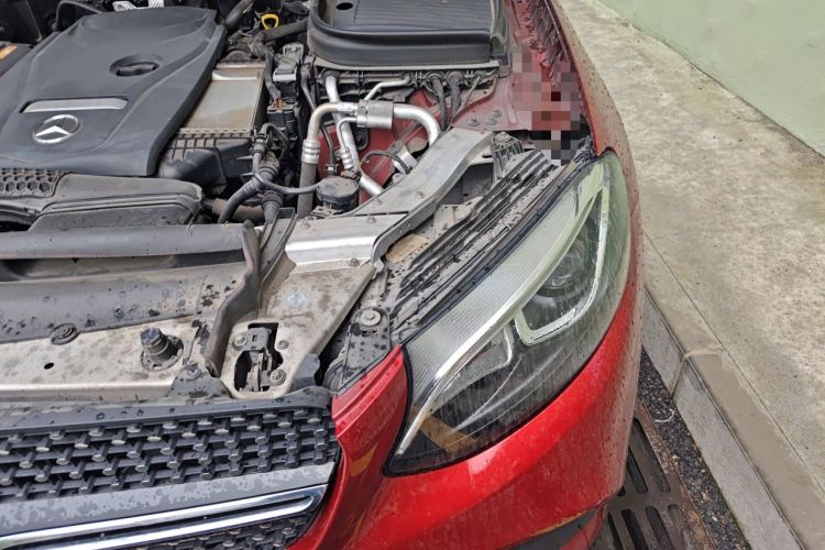 Used Mercedes-Benz GLC Coupe 2017 GLC 200 4MATIC Coupe SUV Engine Bay Left