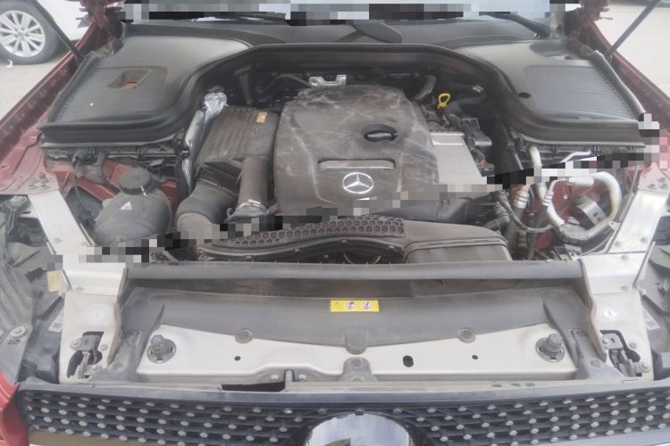 Used Mercedes-Benz GLC Coupe 2017 GLC 260 4MATIC Coupe SUV Engine Bay