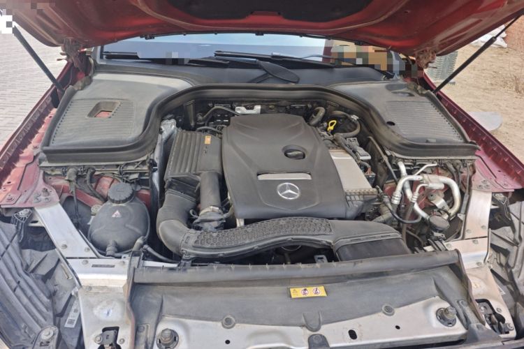 Used Mercedes-Benz GLC Coupe 2017 GLC 260 4MATIC Coupe SUV Engine Bay