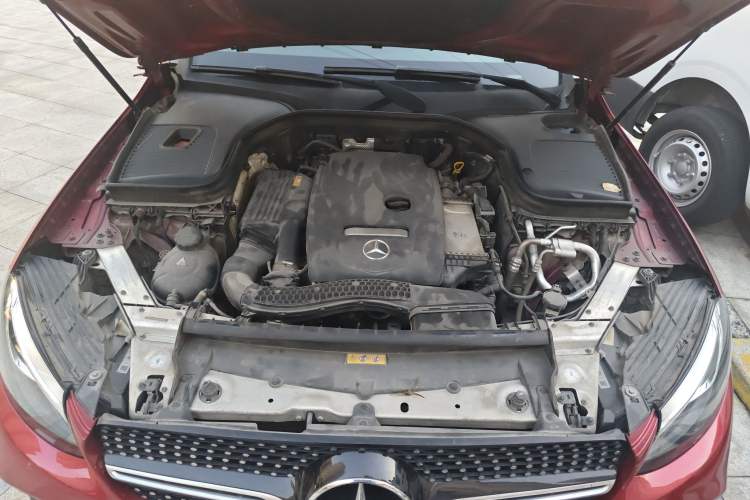Used Mercedes-Benz GLC Coupe 2017 GLC 260 4MATIC Coupe SUV Engine Bay