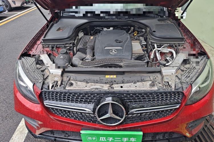 Used Mercedes-Benz GLC Coupe 2017 GLC 200 4MATIC Coupe SUV Engine Bay