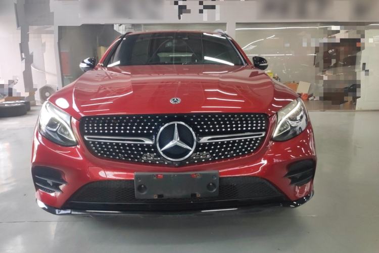 Used Mercedes-Benz GLC Coupe 2017 GLC 260 4MATIC Coupe SUV Exterior 1