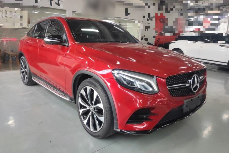 Used Mercedes-Benz GLC Coupe 2017 GLC 260 4MATIC Coupe SUV Exterior 2