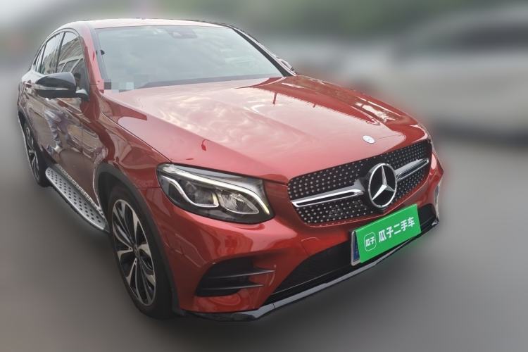 Used Mercedes-Benz GLC Coupe 2017 GLC 260 4MATIC Coupe SUV Front Right 45 Deg